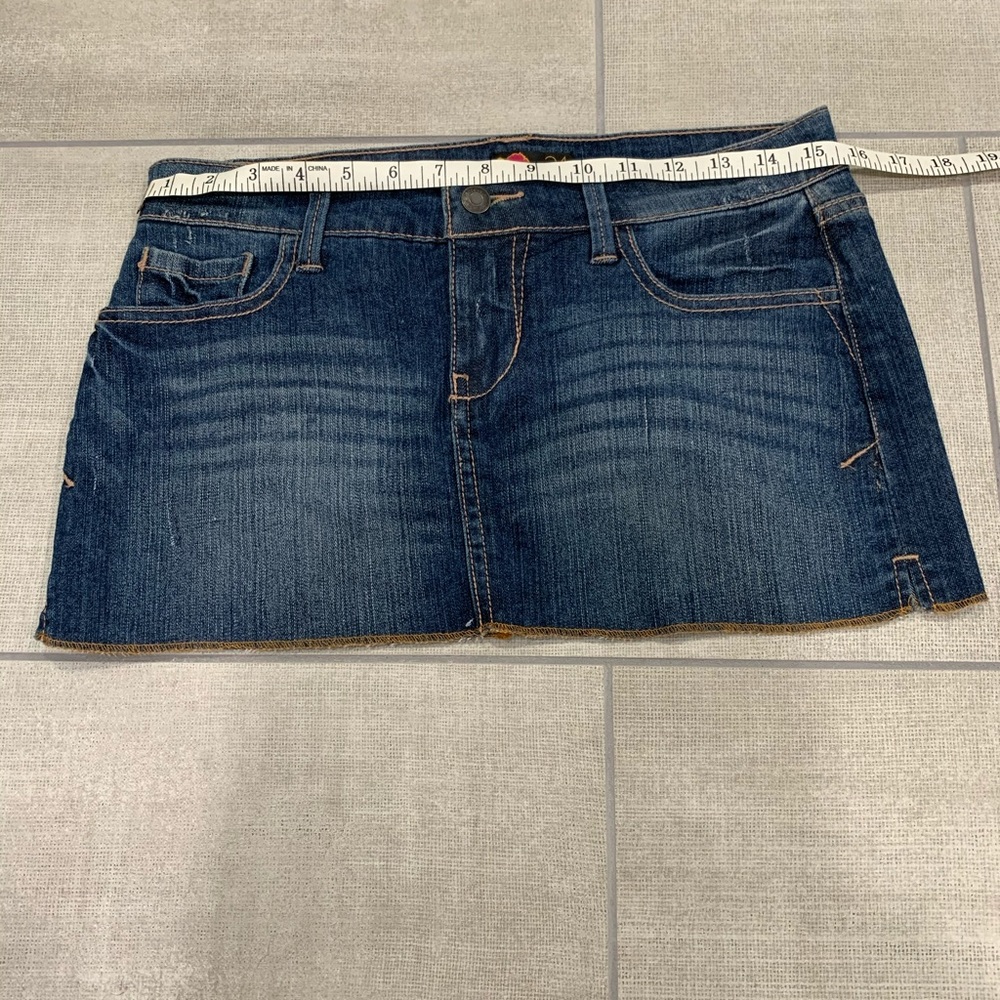 Low rise denim skirt 2/$18